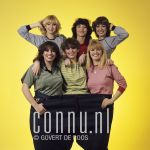 17-01-1980 Dolly Dots, Ria Brieffies, Angela Groothuizen, Anita Heilker, Angéla Kramers, Esther Oosterbeek and Patty Zomer at studio in Amsterdam, The Netherlands. Photo Govert de Roos/Connu